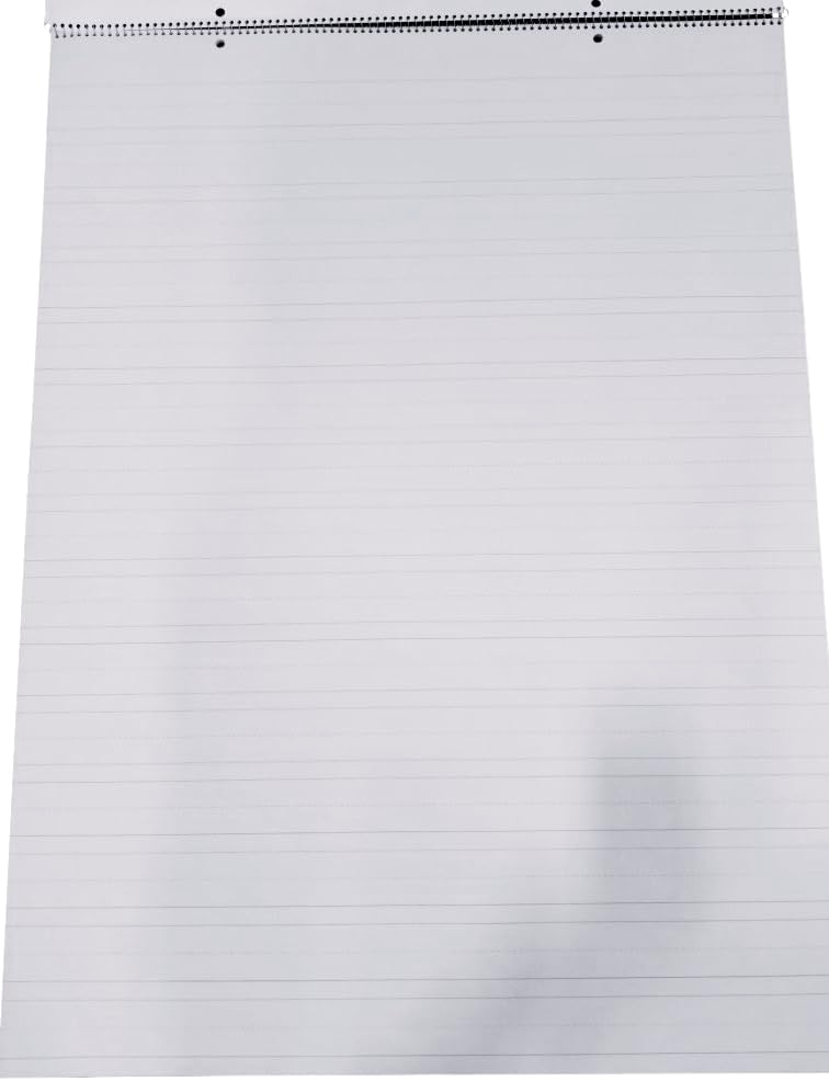 School Smart Chart Paper Pad, 32 x 24 Inches, 1-1/2 Inch Rule, 25 Sheets - Image 2